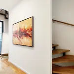 Maisonette-Penthouse Inklusive Whirlpool Ueber Den Daechern Von Magdeburg